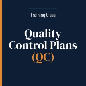 Quality Control Plans (QC)
